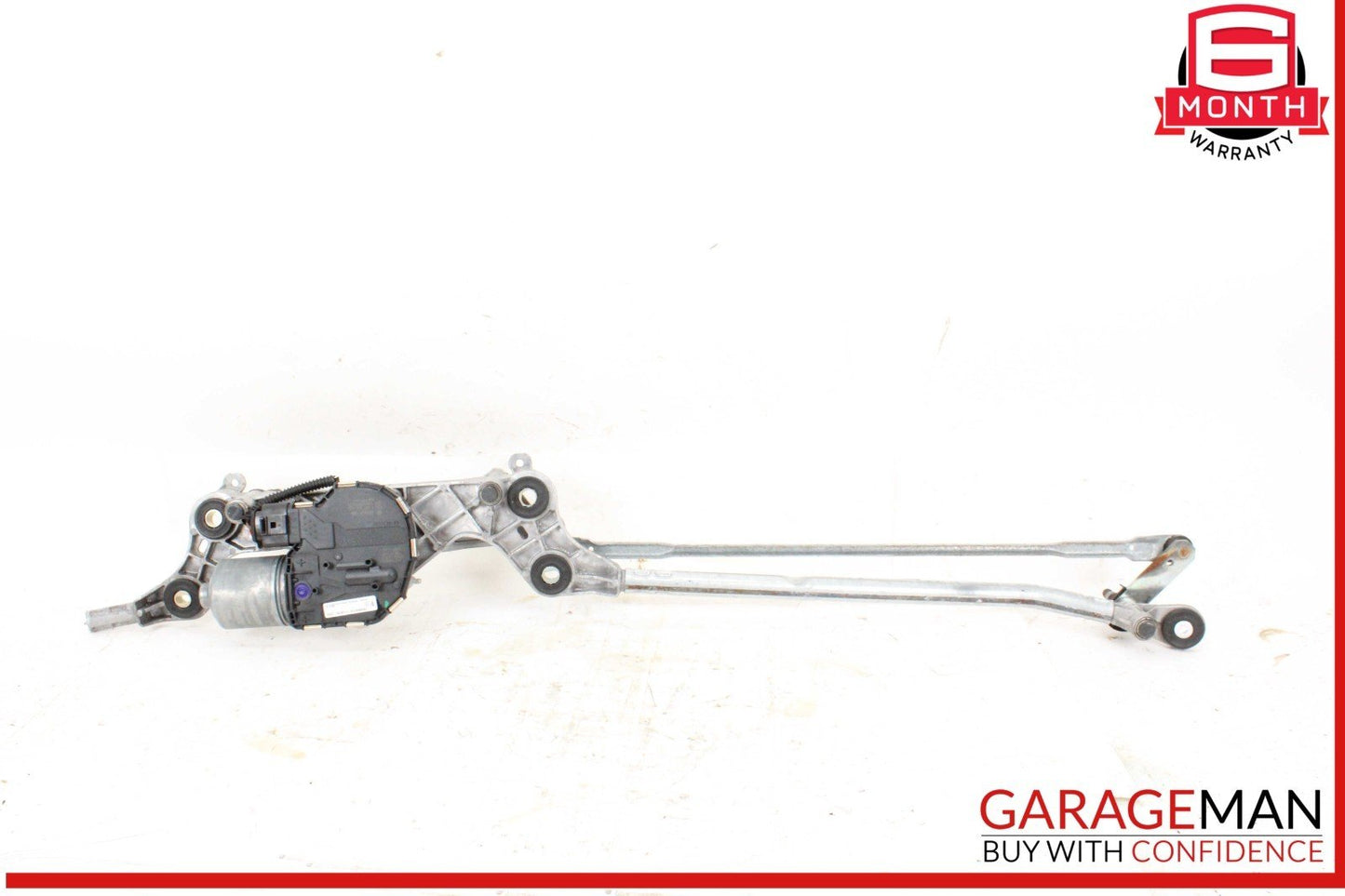 11-18 Porsche Cayenne 958 Front Windshield Wiper Motor w/ Linkage Bosch OEM