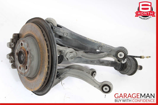 10-13 Mercedes W207 E350 Rear Left Side Spindle Knuckle Brake Rotor Caliper Set