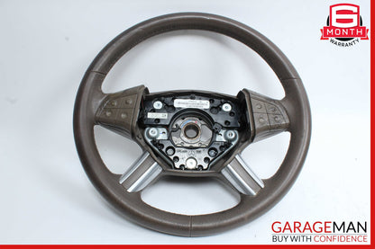 06-08 Mercedes X164 GL450 ML550 R500 GL320 Steering Wheel Brown 1644605103 OEM
