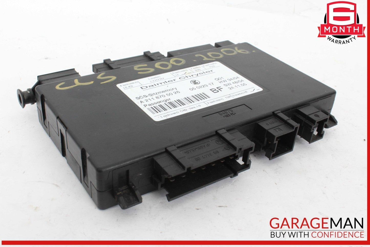 03-12 Mercedes W219 CLS500 E550 ML350 Front Right Seat Control Module OEM