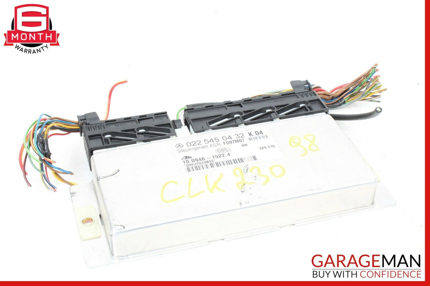 97-00 Mercedes R170 SLK230 ABS ASR Computer Control Module 0225450432 OEM