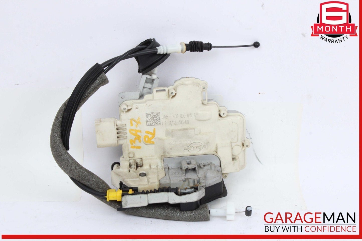 12-18 Audi A7 A6 Rear Left Driver Side Door Lock Latch Actuator 4G0839015D OEM