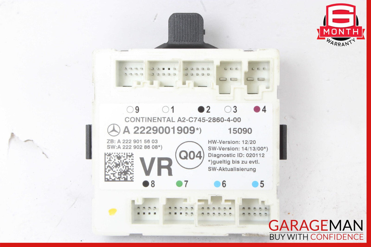 15-18 Mercedes W205 C300 Front Right Side Door Control Module Unit OEM