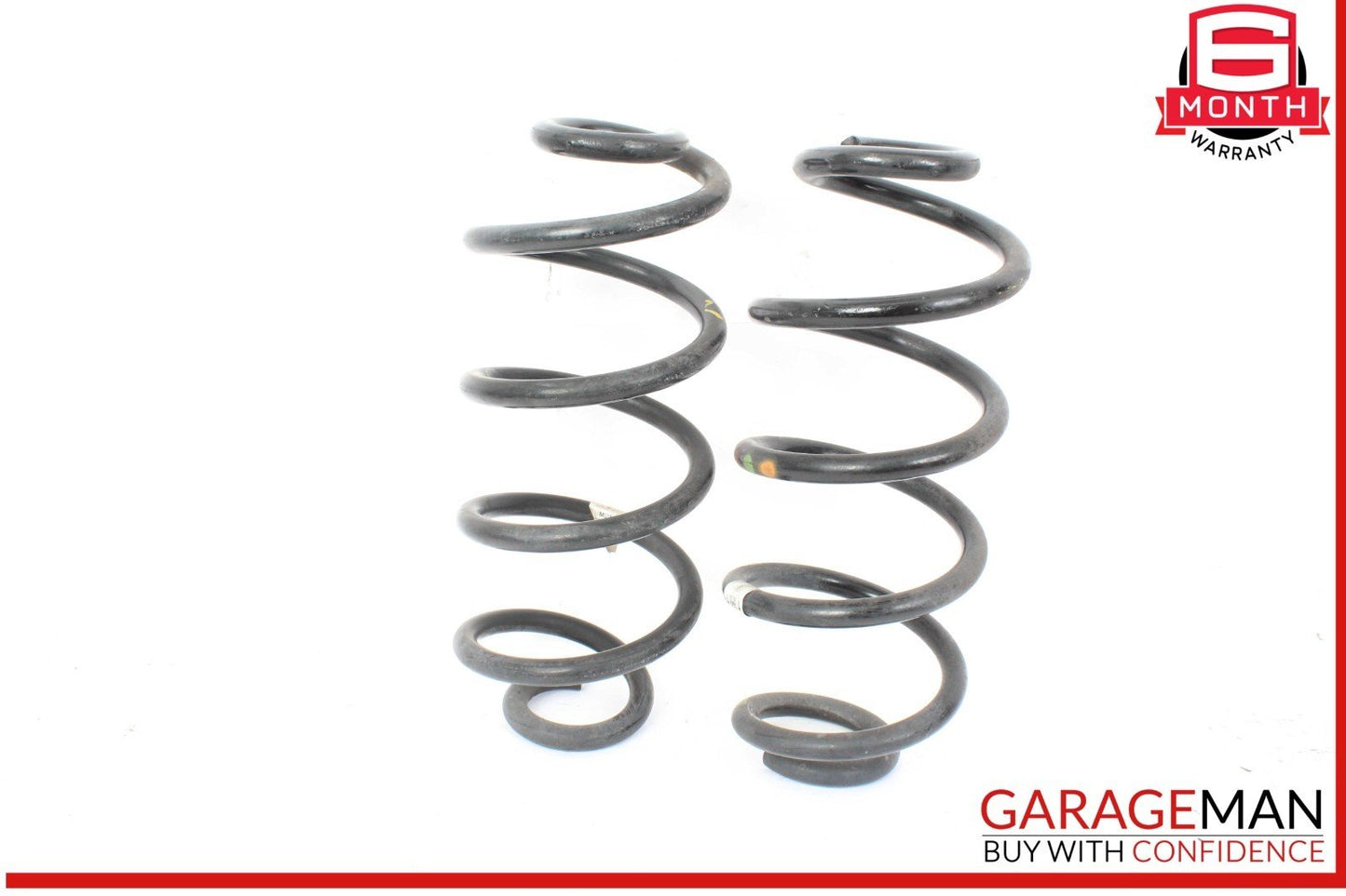 15-24 Porsche Macan 95B Rear Left & Right Shock Absorber Coil Spring Set OEM