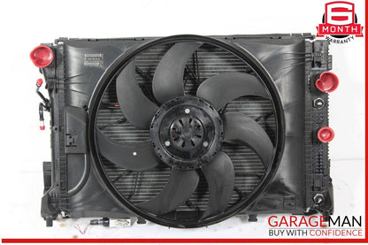 08-14 Mercedes W204 C300 Engine Motor Cooling Radiator AC A/C Condenser Assy OEM