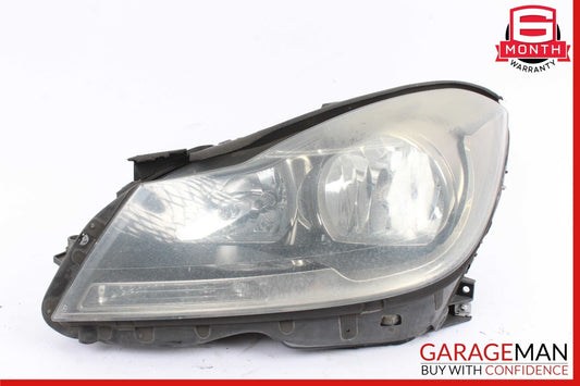 12-14 Mercedes W204 C250 Front Left Driver Headlight Head Light Lamp Halogen OEM