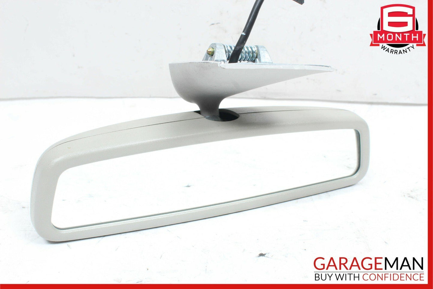 01-07 MERCEDES W203 C230 C280 C320 INTERIOR REAR VIEW MIRROR GRAY OEM