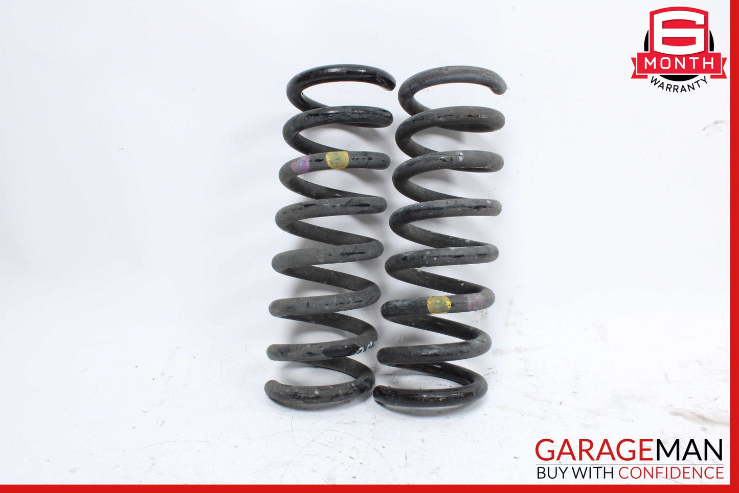 08-14 Mercedes W204 C300 Rear Left & Right Shock Absorber Coil Spring Set OEM