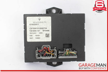 14-18 Maserati Quattroporte Power Trunk Lid Deck Control Module 670033071 OEM