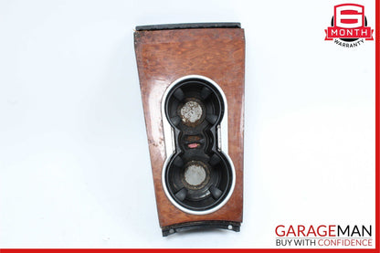 06-12 Mercedes W164 ML350 GL450 Center Console Cup Holder Compartment Wood OEM