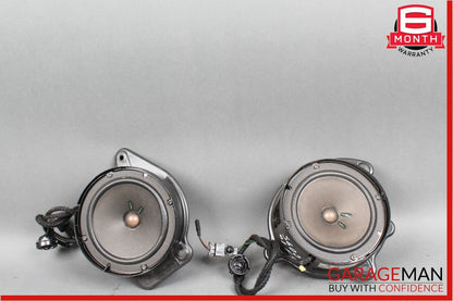 00-06 Mercedes W220 S430 S600 Front Left & Right Door Audio Sound Speaker Set