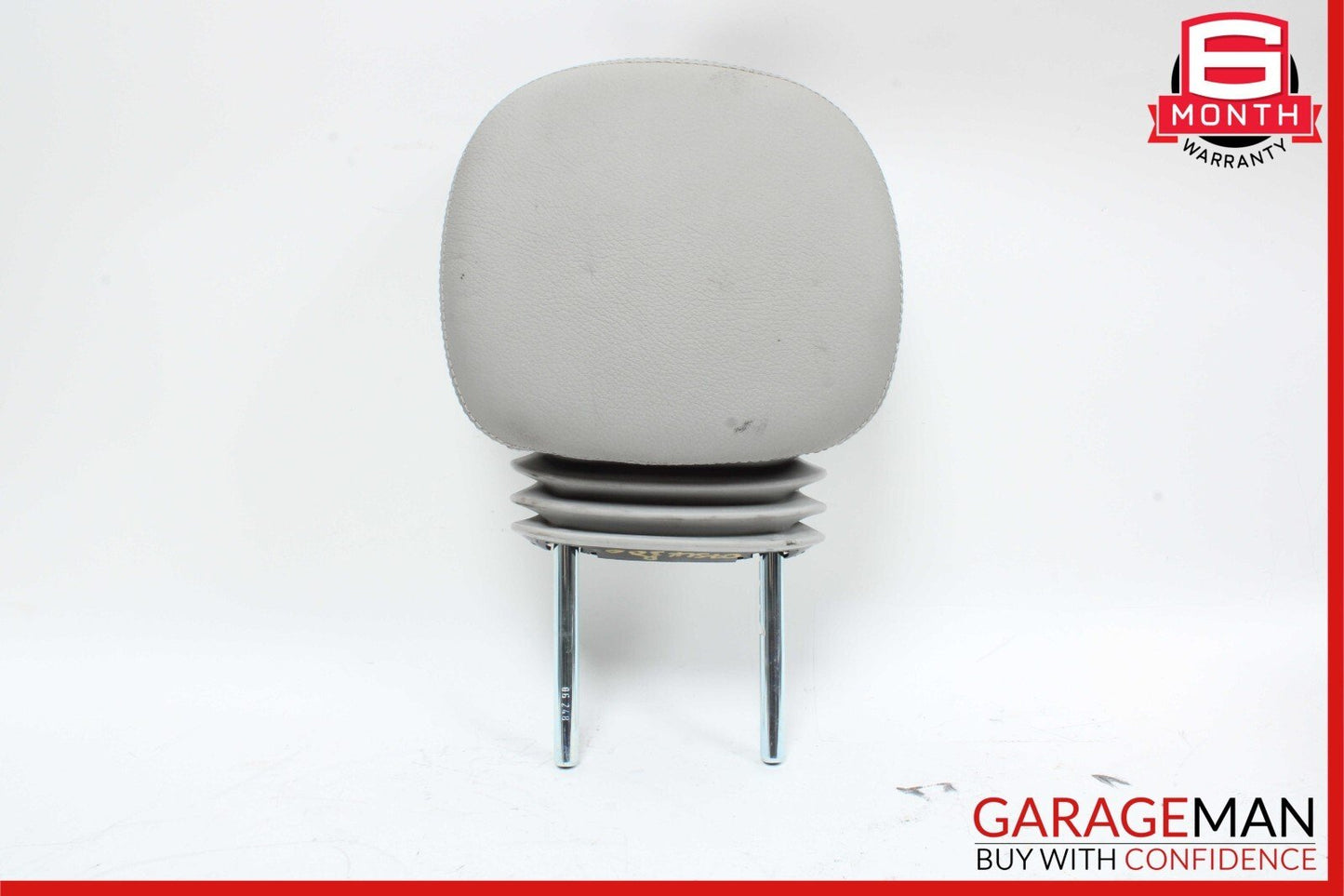 05-11 Mercedes R171 SLK300 Front Left / Right Side Seat Headrest Head Rest Gray