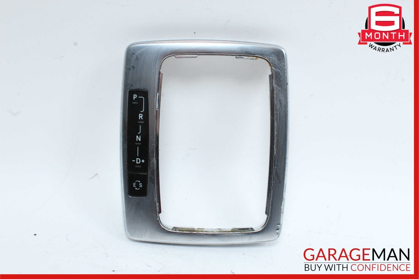 08-14 Mercedes W204 C350 E350 Center Console Shift Shifter Bezel Trim Silver OEM