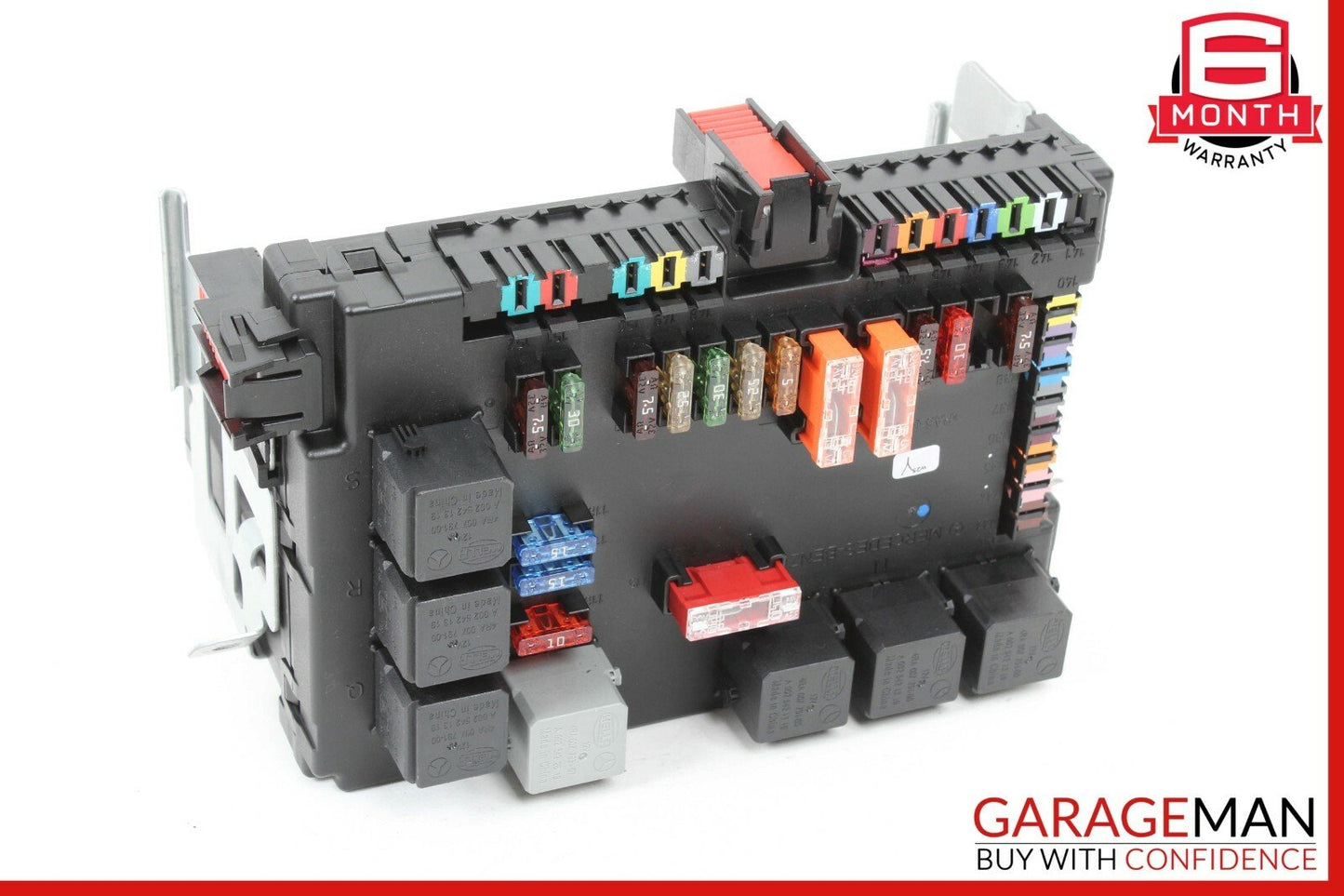 10-13 Mercedes W221 S550 S63 AMG Rear Sam Fuse Box Relay Control 2219003001 OEM