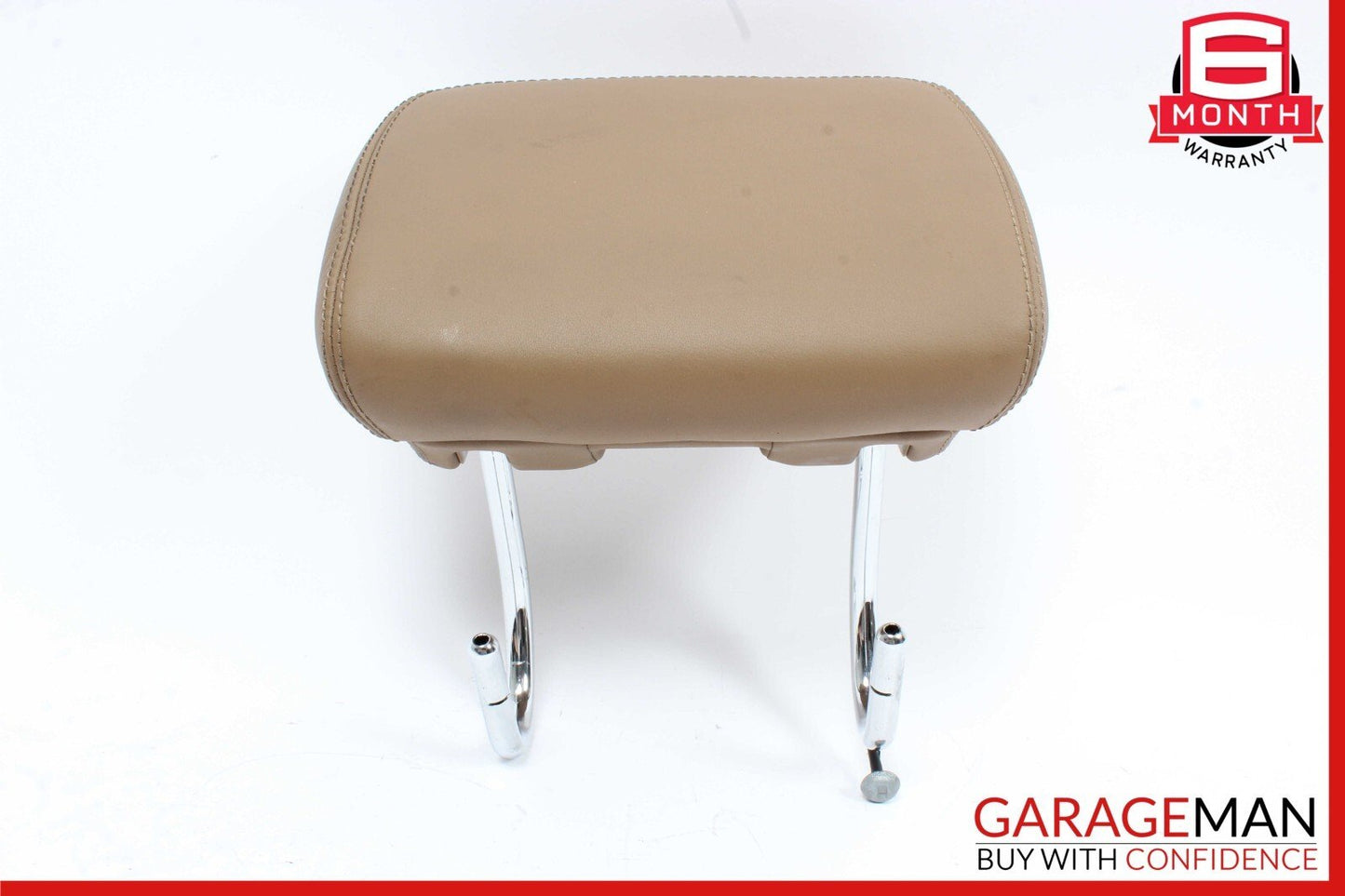 07-09 Mercedes W221 S600 S65 AMG Rear Right / Left Seat Headrest Head Rest Brown
