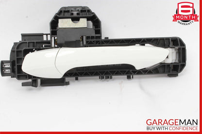 12-14 Mercedes W204 C250 Rear Left Driver Side Exterior Door Handle Polar White