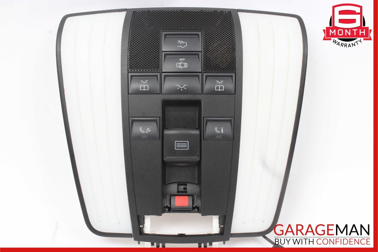 08-14 Mercedes W212 E350 C300 Overhead Dome Light Lamp Reading Map Black OEM
