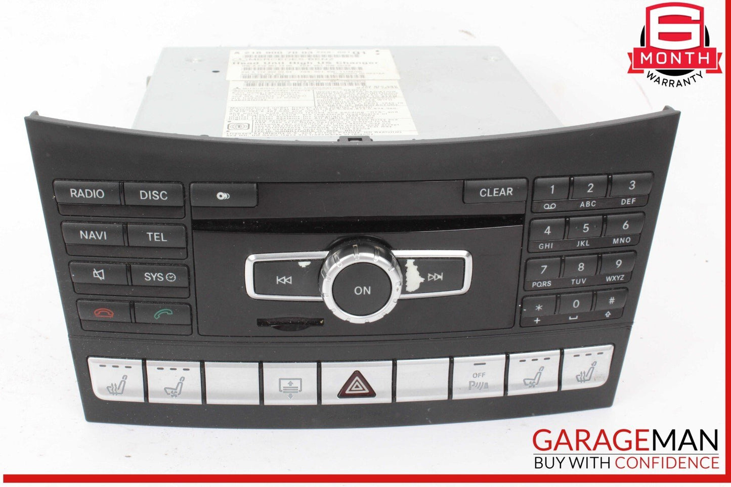10-13 Mercedes W218 CLS550 Radio Stereo GPS Navigation Command Head Unit OEM