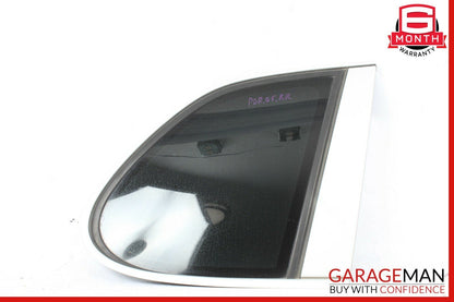 03-06 Porsche Cayenne 955 958 Rear Right Passenge Side Quarter Window Glass OEM