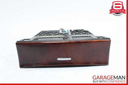 06-12 Mercedes X164 GL450 GL320 Front Center Console Ashtray Lighter Trim Wood