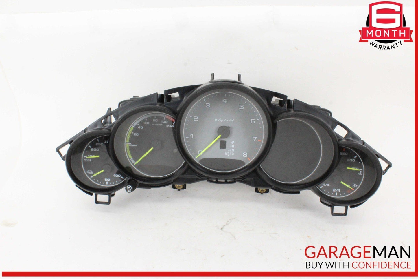 14-16 Porsche Panamera 970 E-Hybrid Speedometer Instrument Cluster OEM