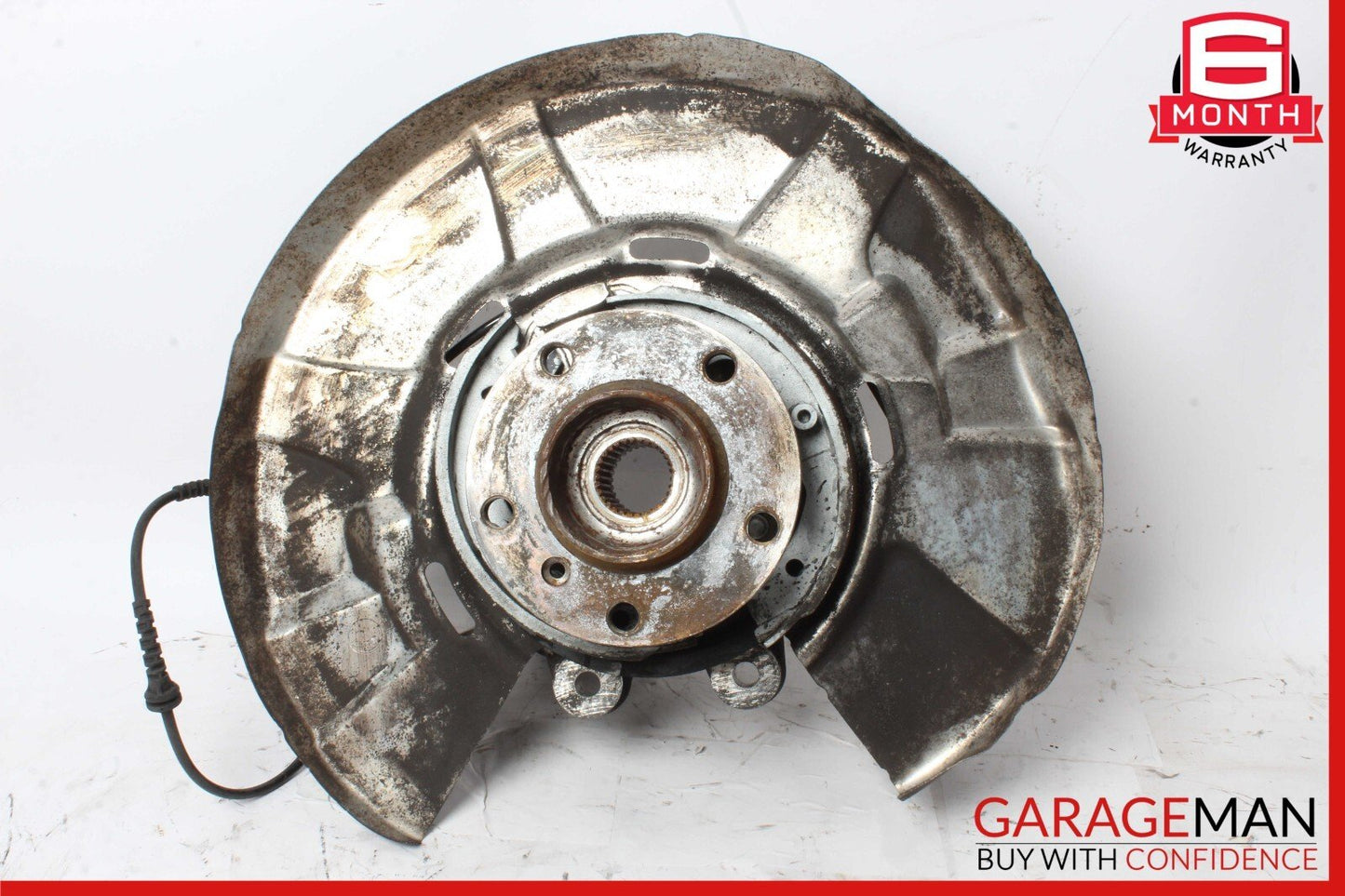 09-15 BMW 750i Rear Right Wheel Hub Bearing Spindle Knuckle OEM