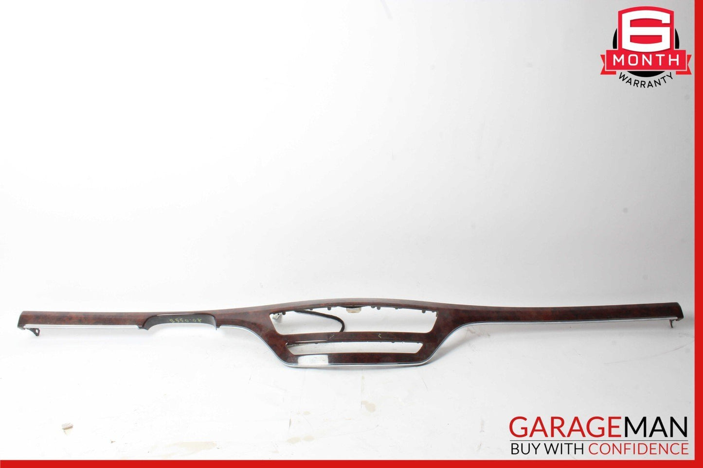 07-09 Mercedes W221 S550 Upper Center Dash Board Dashboard Trim Cover Bezel Wood