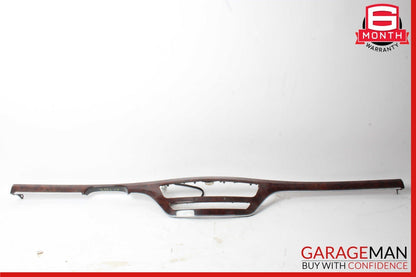 07-09 Mercedes W221 S550 Upper Center Dash Board Dashboard Trim Cover Bezel Wood