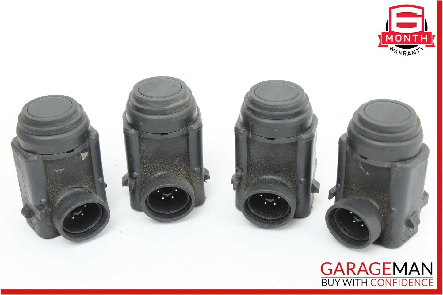 00-06 Mercedes W215 CL500 CL55 AMG Rear Bumper Parking Sensor Set of 4 Pc OEM