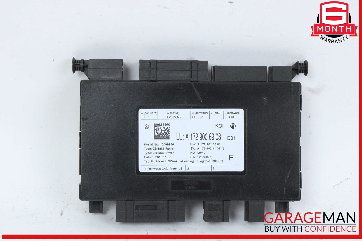 08-18 Mercedes W212 E250 SLK250 C250 Front Left Seat Control Module Unit OEM