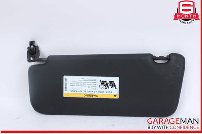 15-21 Mercedes W205 C300 Front Right Passenger Side Sunvisor Sun Visor Black OEM