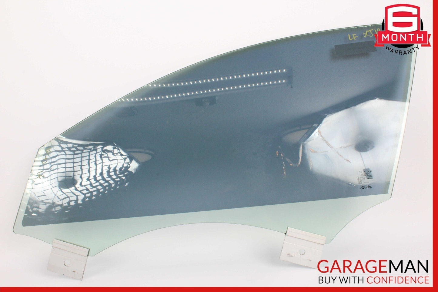 10-19 Jaguar XJ XJR Front Left Driver Side Door Window Glass OEM