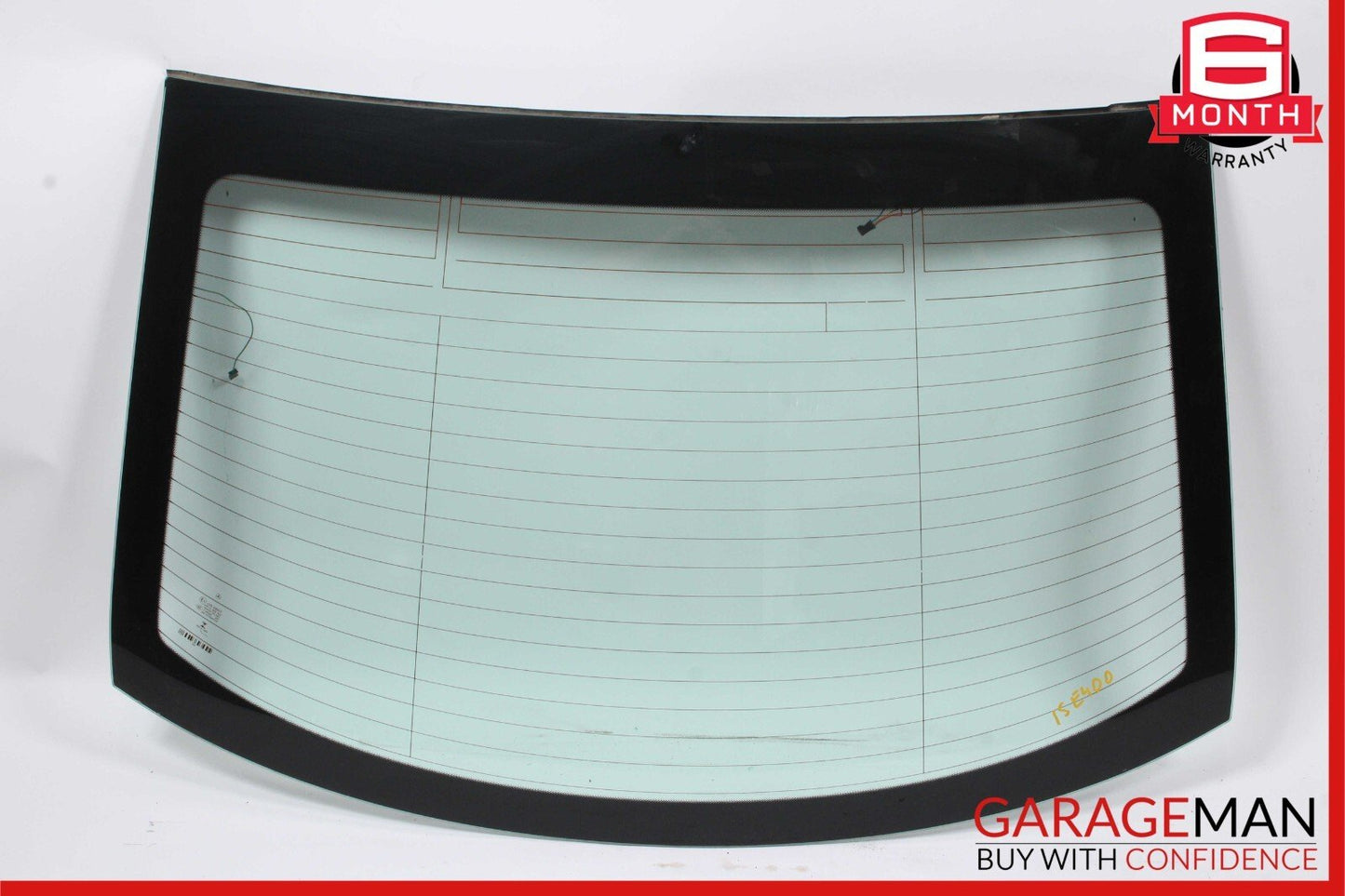 10-17 Mercedes W204 C250 E400 Coupe Rear Back Windshield Window Glass Panel