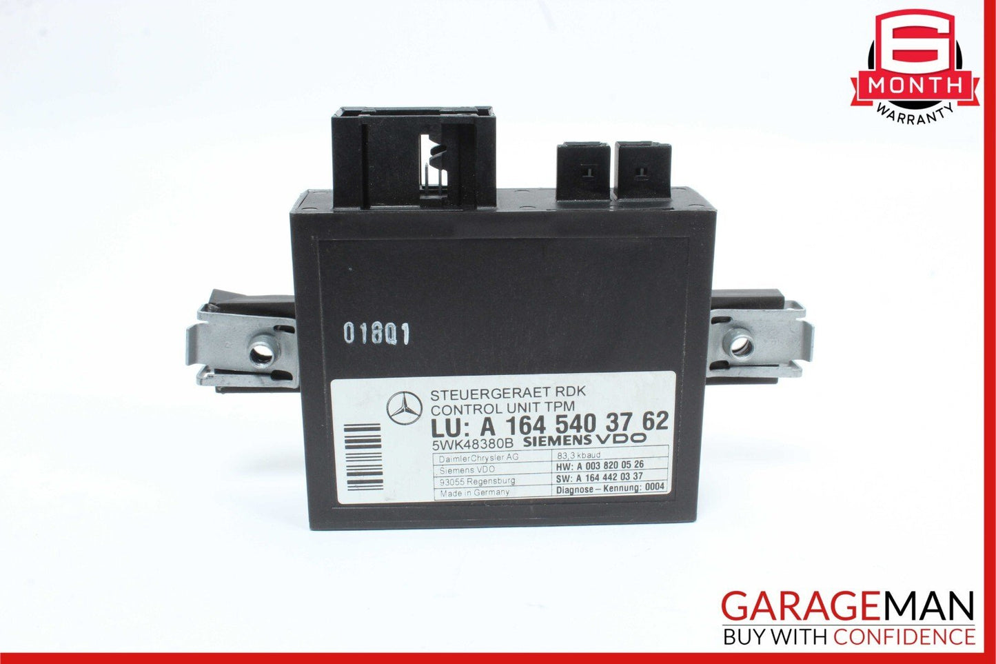 06-13 Mercedes W211 E350 E550 CLK500 ML63 AMG TPMS Tire Pressure Control Module