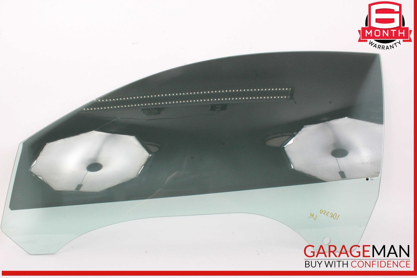 10-17 Mercedes W207 E350 E550 Coupe Front Left Driver Side Window Glass OEM