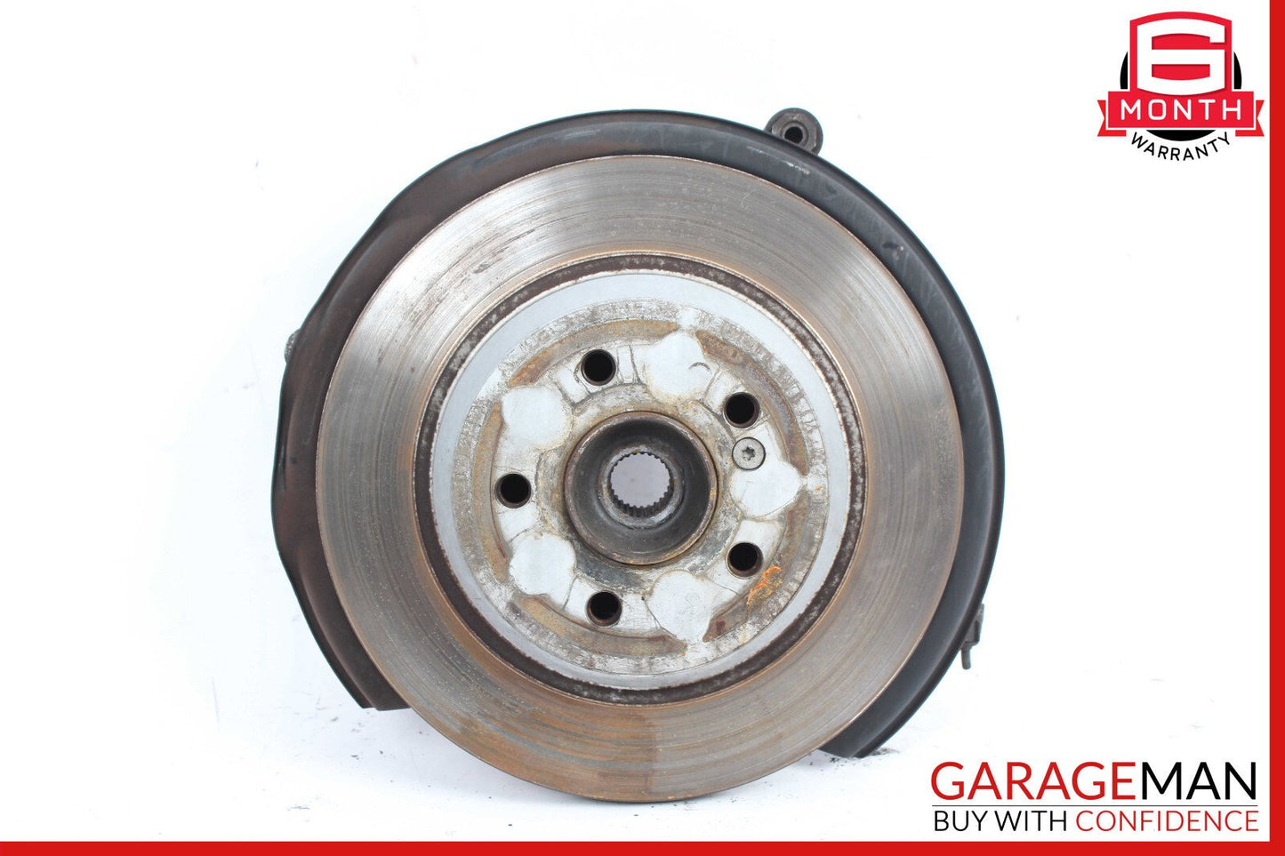 07-09 Mercedes W211 E350 Rear Right Spindle Knuckle Hub Bearing Brake Rotor