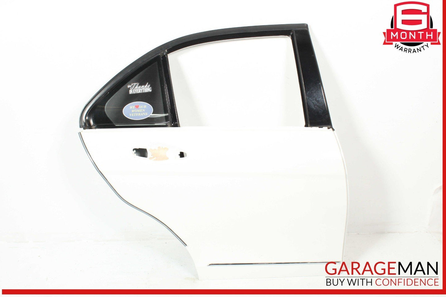 08-14 Mercedes W204 C250 C300 C63 AMG Rear Right Side Exterior Door Shell OEM