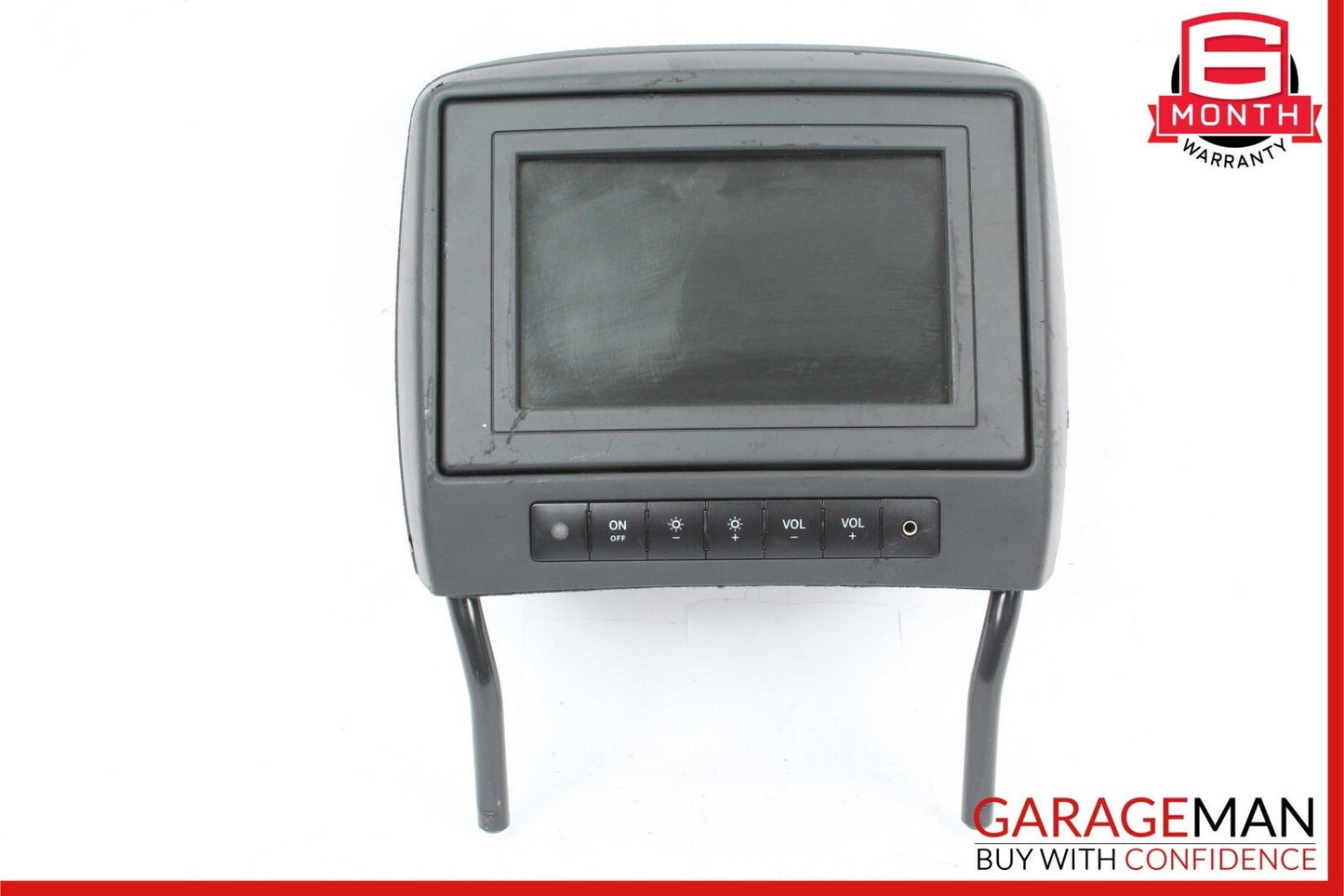 06-12 Mercedes X164 GL450 Rear Seat Headrest Screen Monitor Display Assy Black