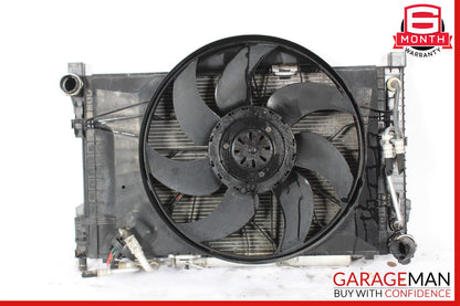 05-09 Mercedes C320 CLK350 Engine Cooling Radiator AC A/C Condenser Assembly