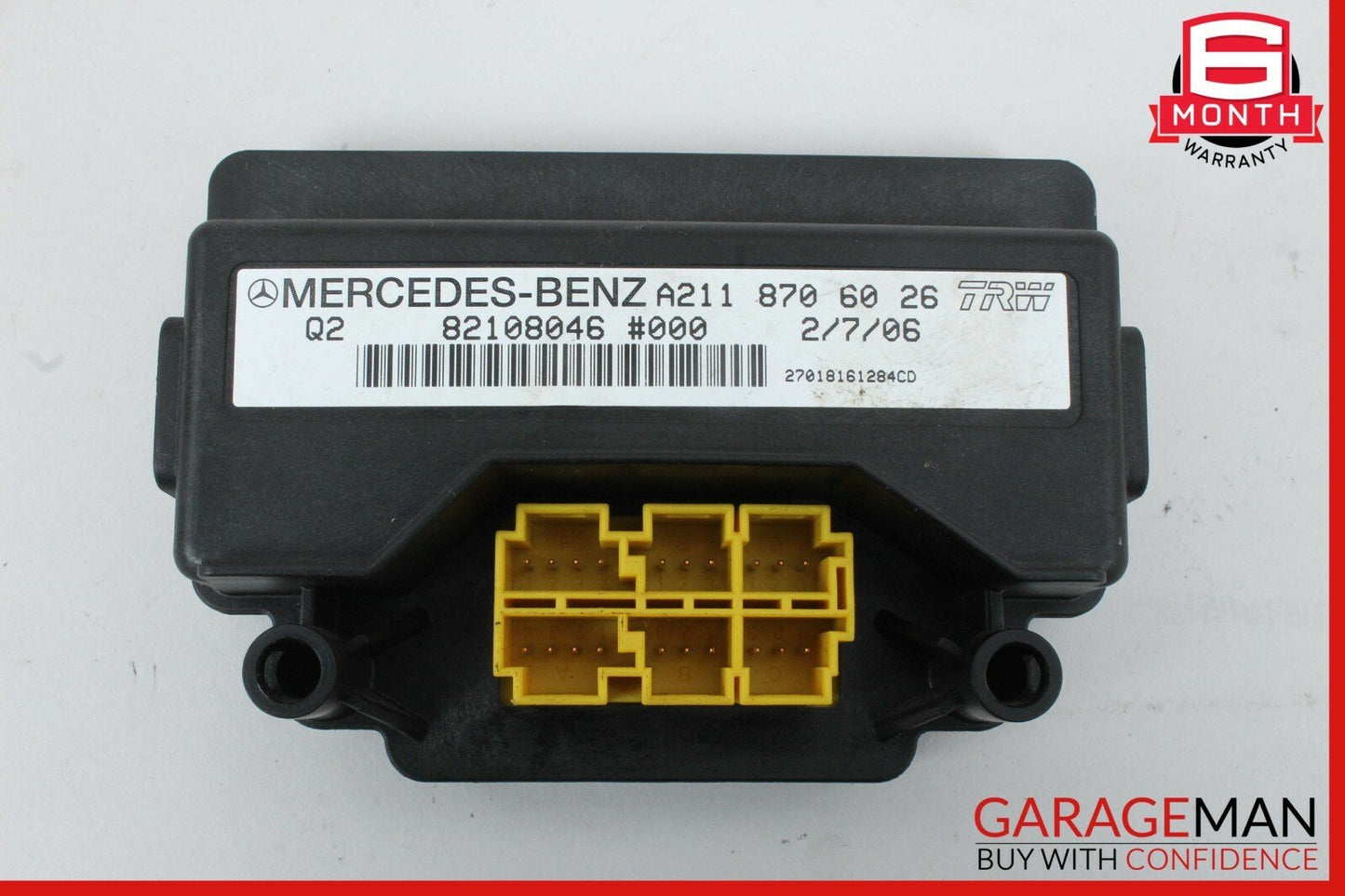 06-09 Mercedes CLS63 AMG GL450 E350 Front Right Seat Weight Sensor Module Unit