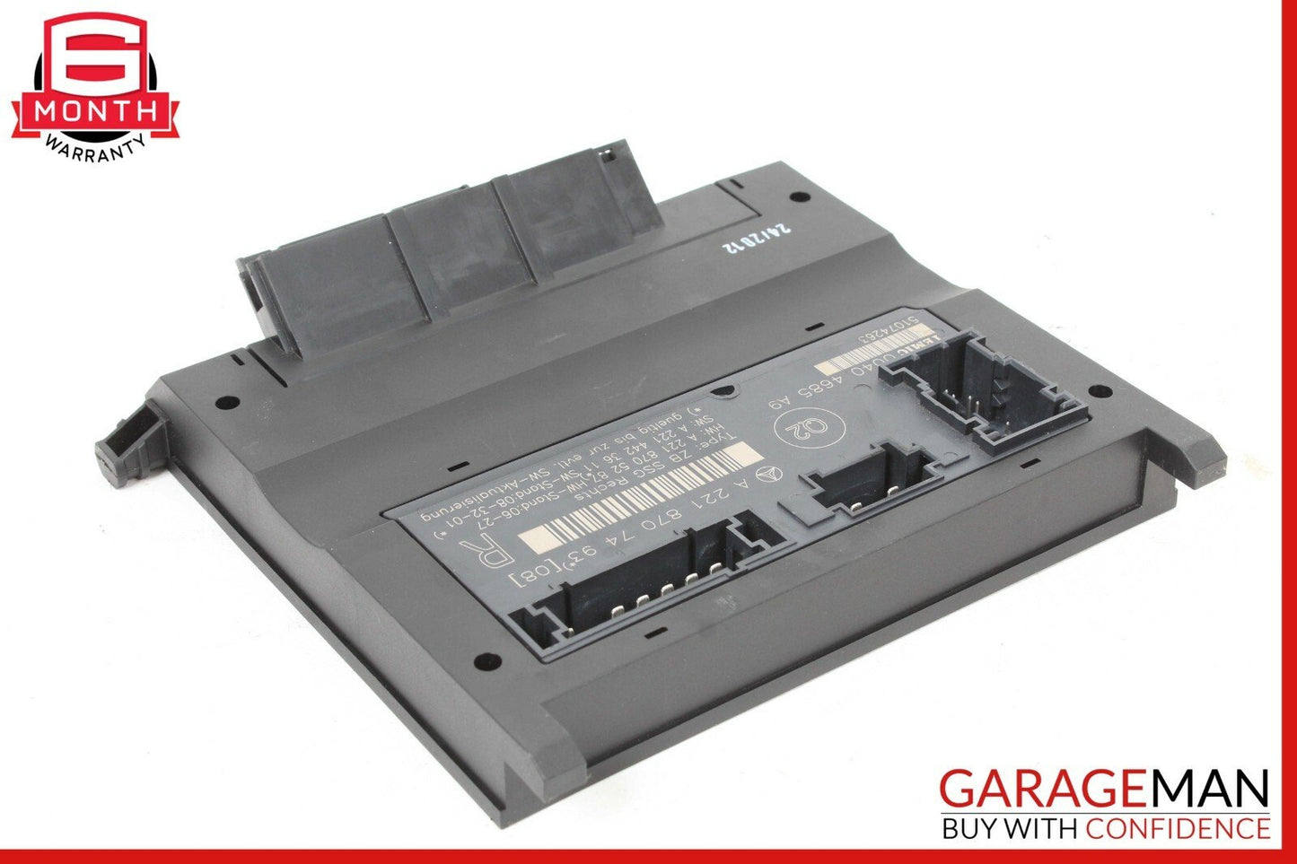 07-13 Mercedes W221 S550 Front Right Under Seat Control Module 2218707493 OEM