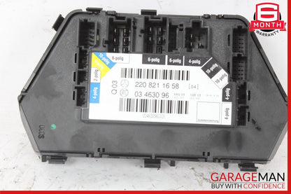 00-06 Mercedes W220 S500 S430 Rear Right Side Seat Switch Control Module OEM