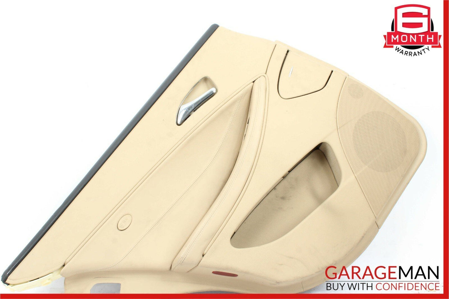 06-11 Mercedes W219 CLS55 CLS63 Rear Left Side Interior Door Trim Panel Brown
