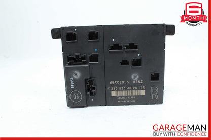 03-08 Mercedes R230 SL500 SL63 Front Right Side Door Control Module Unit