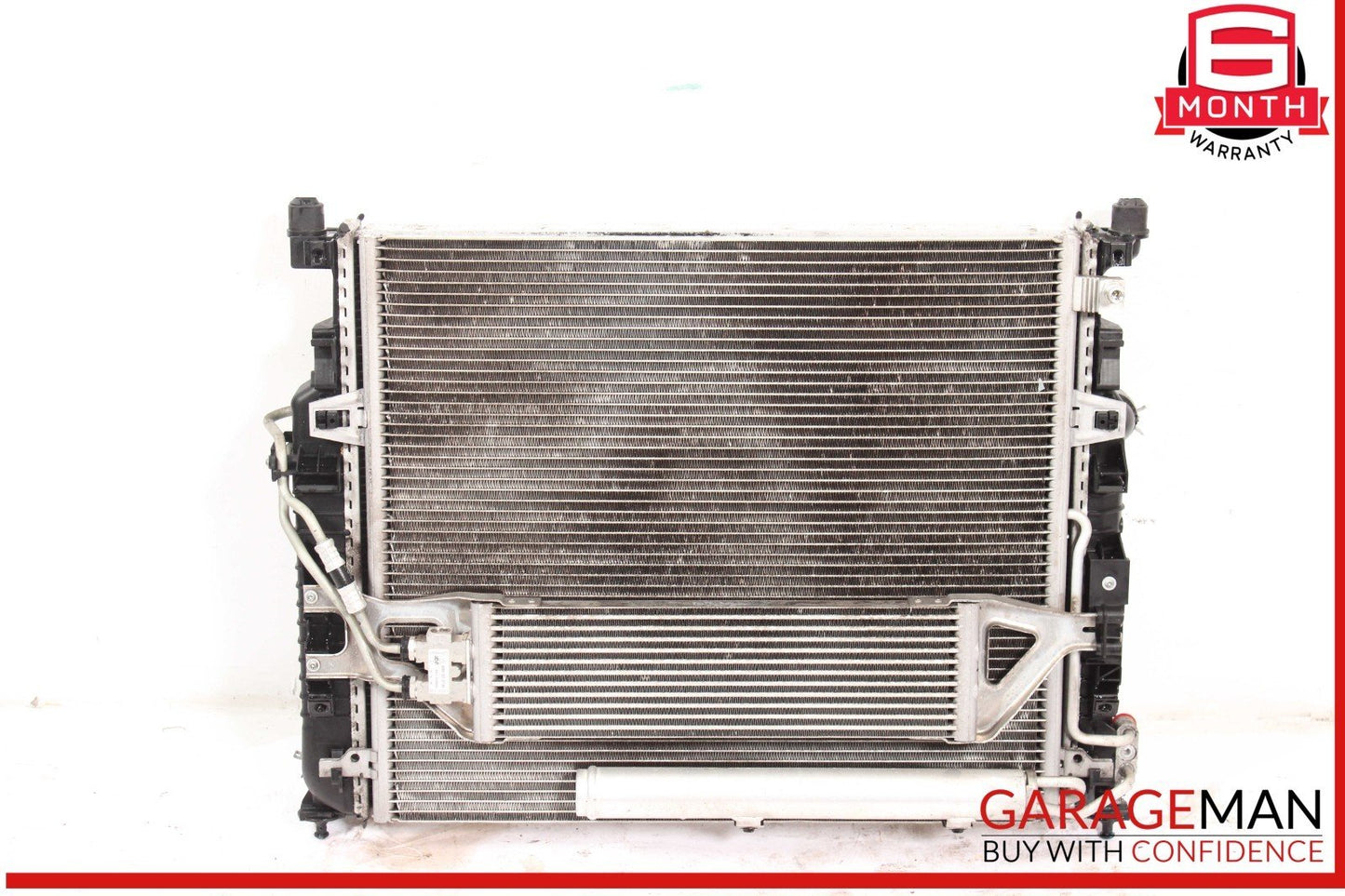 06-13 Mercedes X164 GL450 R350 Cooling Radiator AC Condenser Oil Cooler OEM