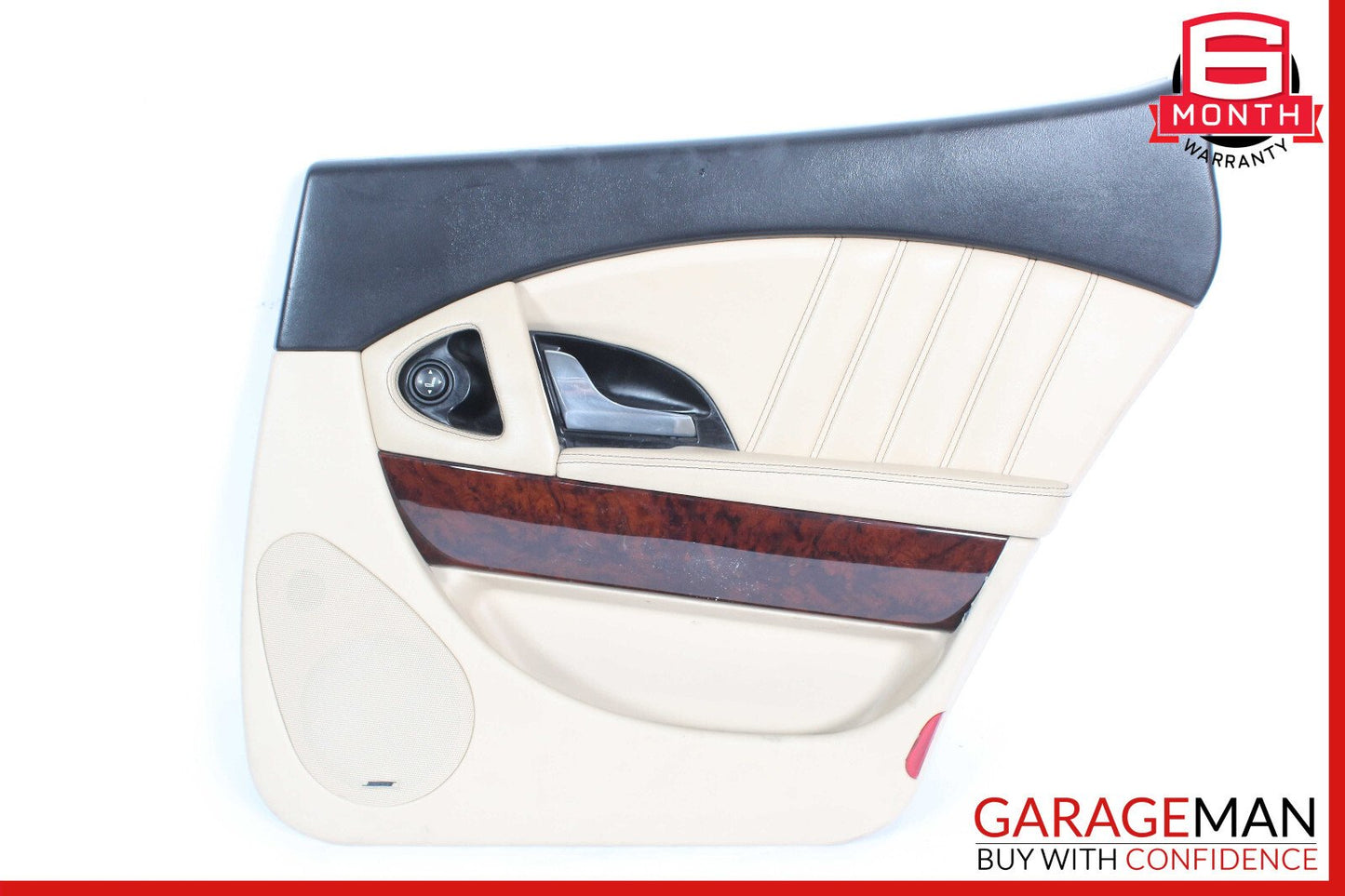 03-13 Maserati Quattroporte M139 Rear Right Side Interior Door Panel OEM