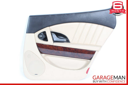 03-13 Maserati Quattroporte M139 Rear Right Side Interior Door Panel OEM