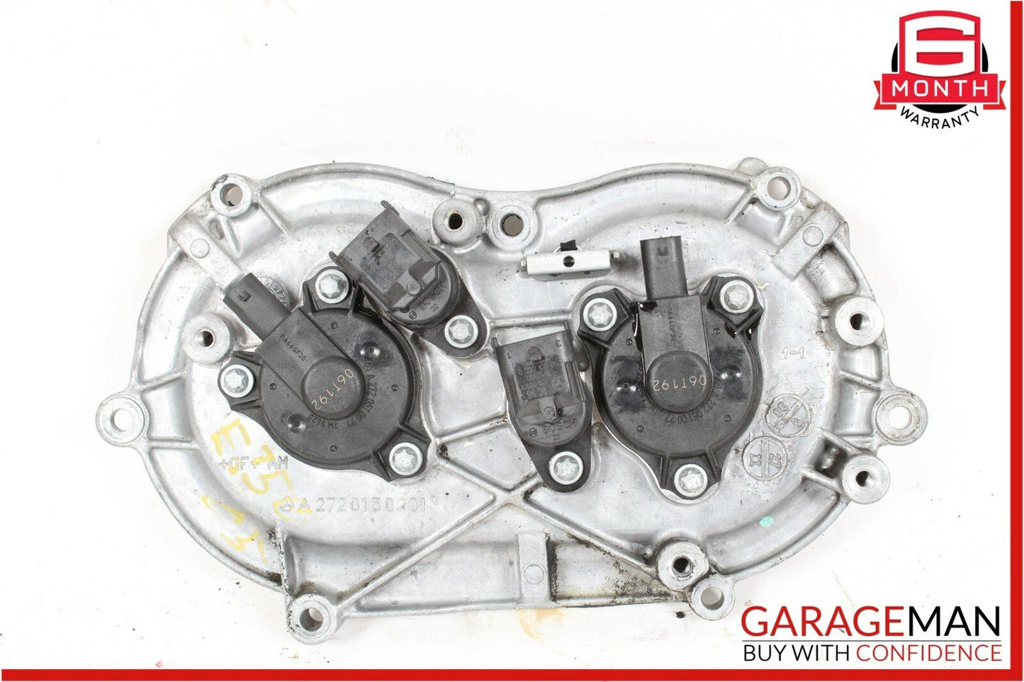 06-10 Mercedes E350 R350 S550 Front Left Side Engine Timing Chain Cover Plate