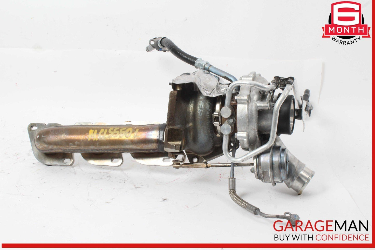 12-18 Mercedes W218 CLS550 E550 M278 Left Turbocharger Turbo Charger Manifold