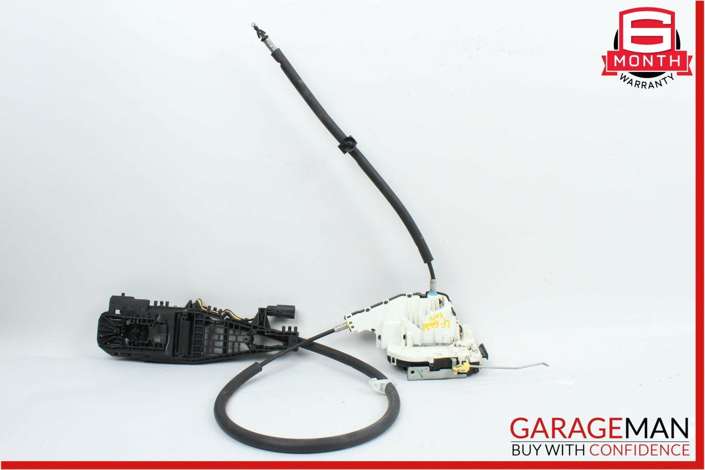 14-17 Maserati Ghibli Front Left Side Door Lock Latch Actuator w/ Handle Bezel